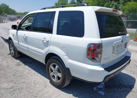 2007 Honda Pilot Ex-L from USA, damaged, VIN 5FNYF18587B000332